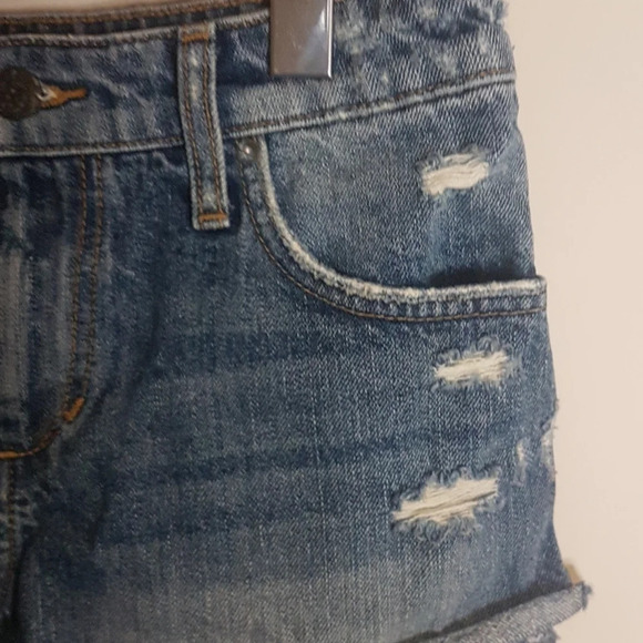 Joe's  Jeans Limited collector edition distressed jean shorts raw hem - Picture 7 of 9